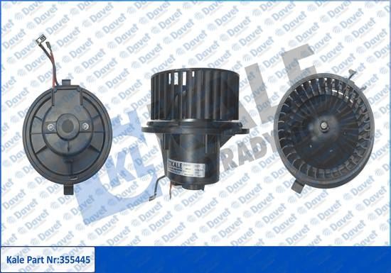 KALE 355445 Kalorifer Motoru Volkswagen Golf Ii - Jetta Ii 1.3 1.6 1.6td 83>92 - Seat Toledo 1.6i 1.8i 1.9tdi 2.0i 91>99 [175w 12v]